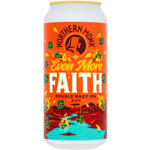 Northern Monk Even More Faith Double Hazy IPA (440ml)