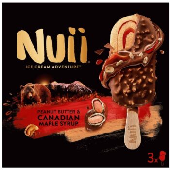 Nuii Peanut Butter & Canadian Maple Syrup (3 x 90ml)
