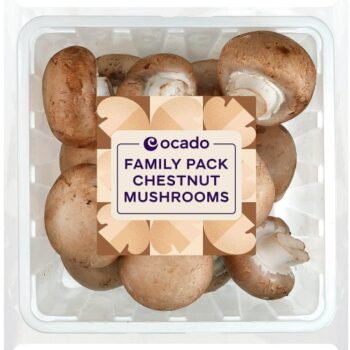 Ocado Family Pack Chestnut Mushrooms (485g)