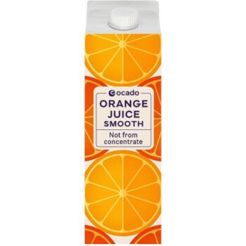 Ocado Orange Juice Smooth Not From Concentrate (1 Litre)