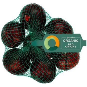 Ocado Organic Red Onions (750g)