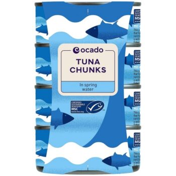 Ocado Tuna Chunks in Spring Water (4 x 145g)