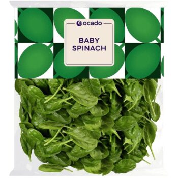 Ocado Washed Baby Spinach (220g)