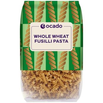 Ocado Whole Wheat Fusilli Pasta (500g)