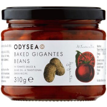 Odysea Baked Gigantes Beans in Tomato Sauce & Olive Oil (310g)