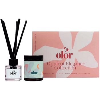 OLOR Opulent Elegance Collection Candle And Diffuser Gift Set