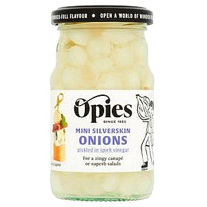 Opies Cocktail Onions with Spirit Vinegar (227g)