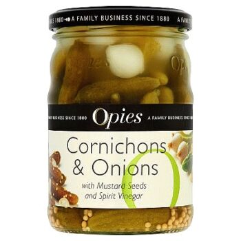 Opies Cornichons & Onions (190g)