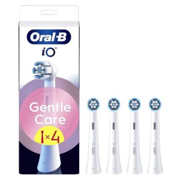 Oral-B iO Gentle Clean White Toothbrush Heads (4)