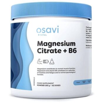 Osavi Magnesium Citrate + B6 Powder (250g)