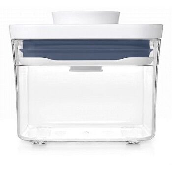 OXO POP Square Small Kitchen Storage Container Clear each (400ml)