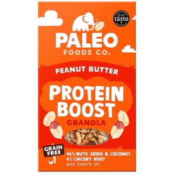 Paleo Foods Co Peanut Butter Protein Boost Grain Free Granola (285g)