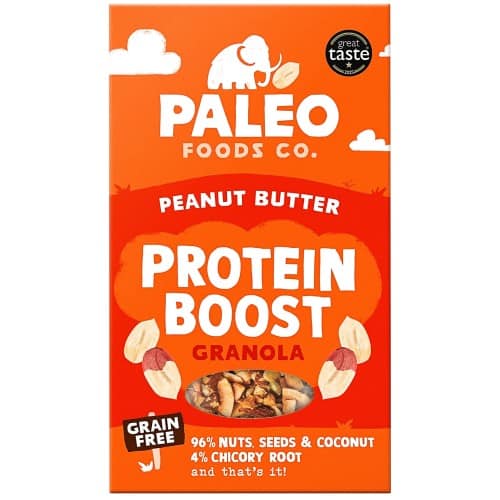 Paleo Foods Co Peanut Butter Protein Boost Grain Free Granola (285g)