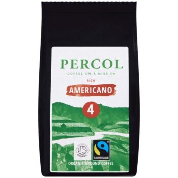 Percol Rich Americano Organic Ground Coffee (200g)