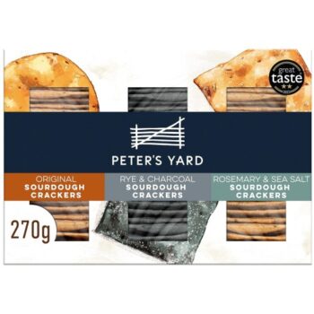 Peter's Yard Sourdough Crackers Selection Box (270g)