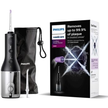 Philips Sonicare Cordless Power Flosser 3000 Water Flosser Black HX3826 33
