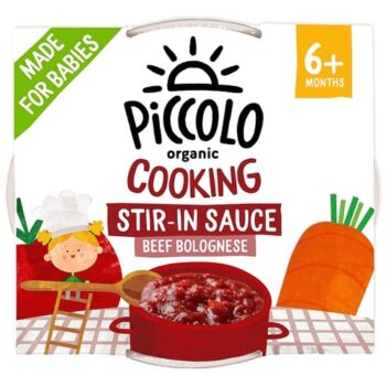 Piccolo Organic Beef Bolognese Sauce 7 mths+ Textured Pasta Sauce (120g)
