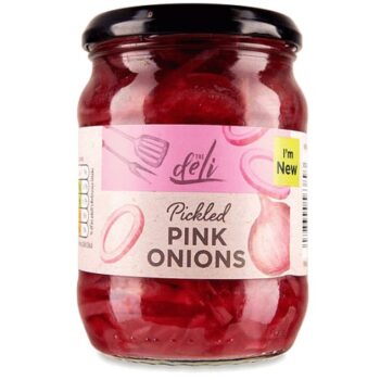 Pickled Pink Onions