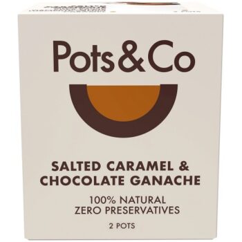 Pots & Co Salted Caramel & Chocolate Ganache (2 x 82g)