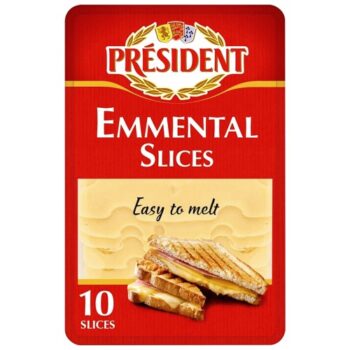 President Emmental Cheese Slices (200g)