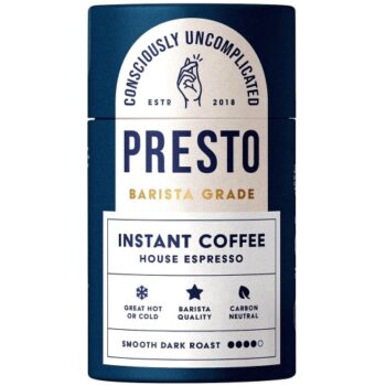 Presto House Espresso Barista Grade Instant Coffee