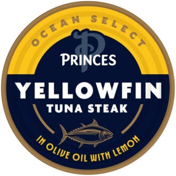 PRINCES OCEAN SELECT YELLOWFIN TUNA STEAK IN OLIVE OIL WITH LEMON (160g)