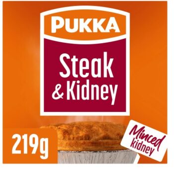 Pukka Pies Steak & Kidney Pie (219g)