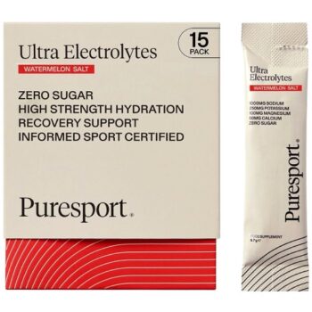 Puresport Ultra Electrolytes Watermelon Salt 15 Sachets (5.7g)