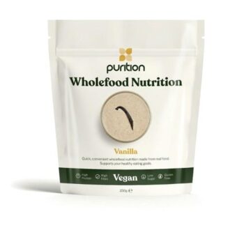 Purition Vanilla Vegan Wholefood Nutrition Powder (250g)