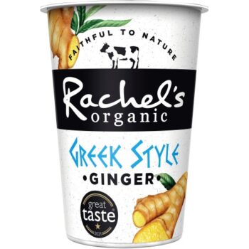 Rachel's Organic Greek Style Ginger Yogurt (450g)