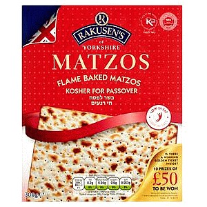 Rakusen's Matzos Flame Baked Crackers (400g)
