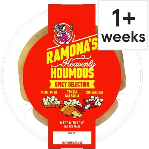 Ramona's Heavenly Houmous Spicy Selection