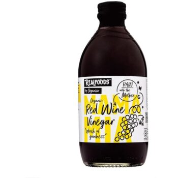 Realfoods Organic Raw Red Wine Vinegar (500ml)