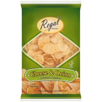 Regal Cheese & Onion Crisps (300g)
