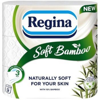Regina Soft Bamboo Toilet Tissue Roll
