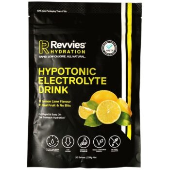 Revvies Hydration Hypotonic Electrolyte Drink Pouch Lemon Lime (234g)