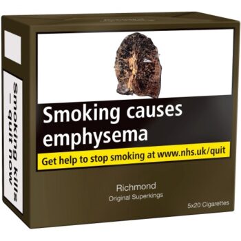 Richmond Original Superkings Cigarettes Multipack (100)
