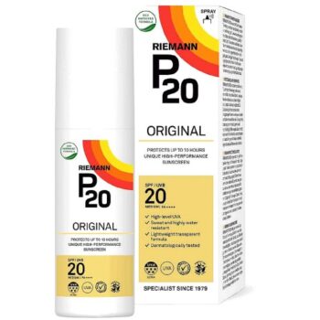 Riemann P20 Original Spf20 Sun Cream Spray (100ml)