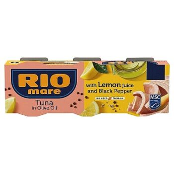 Rio Mare MSC Tuna with Lemon & Pepper (3 x 65g)