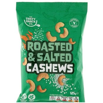 Roasted & Salted Cashews (125g)