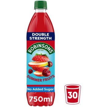 Robinsons Double Strength Summer Fruits Squash (750ml)