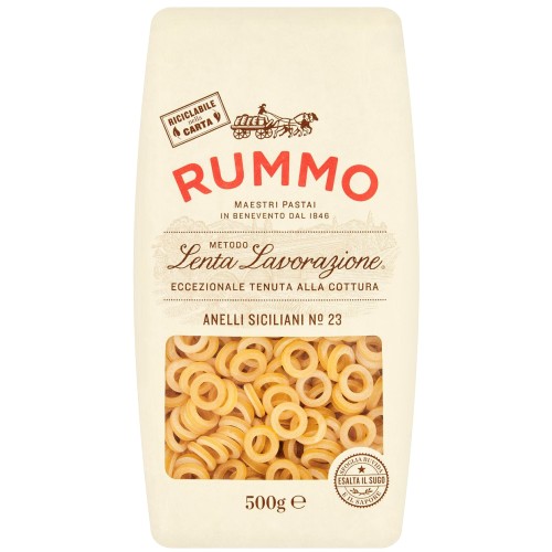 Rummo Anelli Siciliani Hoops Pasta No. 23 (500g)