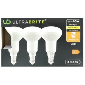 (s) Ultrabrite Warm White Light Bulbs (3Pack) (40w)