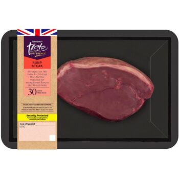 Sainsbury's 30 Days Matured British Beef Rump Steak Taste the Difference (225g)