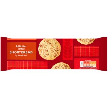 Sainsbury's All Butter Toffee Shortbread (175g)
