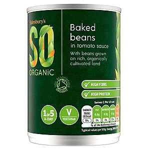 Sainsbury's Baked Beans SO Organic (400g)