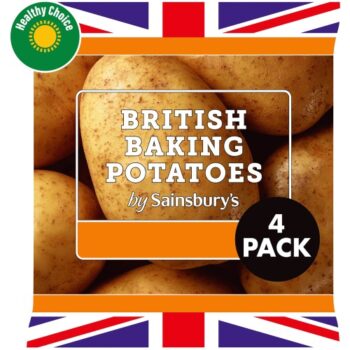 Sainsbury's Baking Potatoes (4)