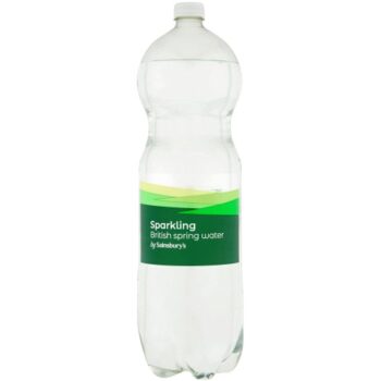 Sainsbury's British Bottled Spring Sparkling Water (2 Litre)