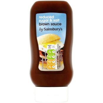Sainsbury's Brown Sauce Reduced Salt & Sugar (450g)
