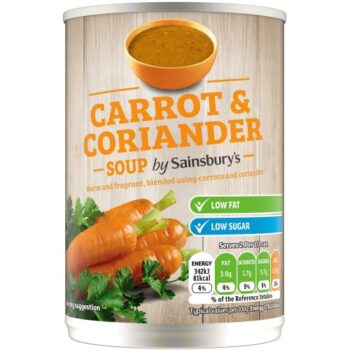Sainsbury's Carrot & Coriander Soup (400g)